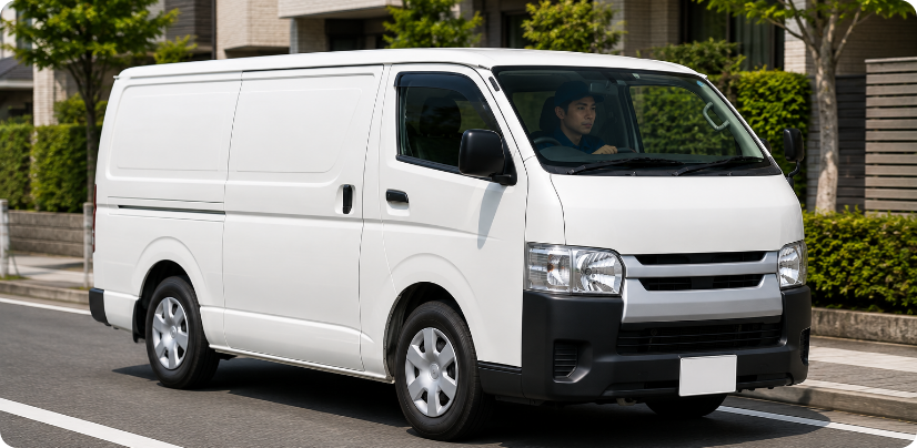 現場に向かう車のイメージ画像