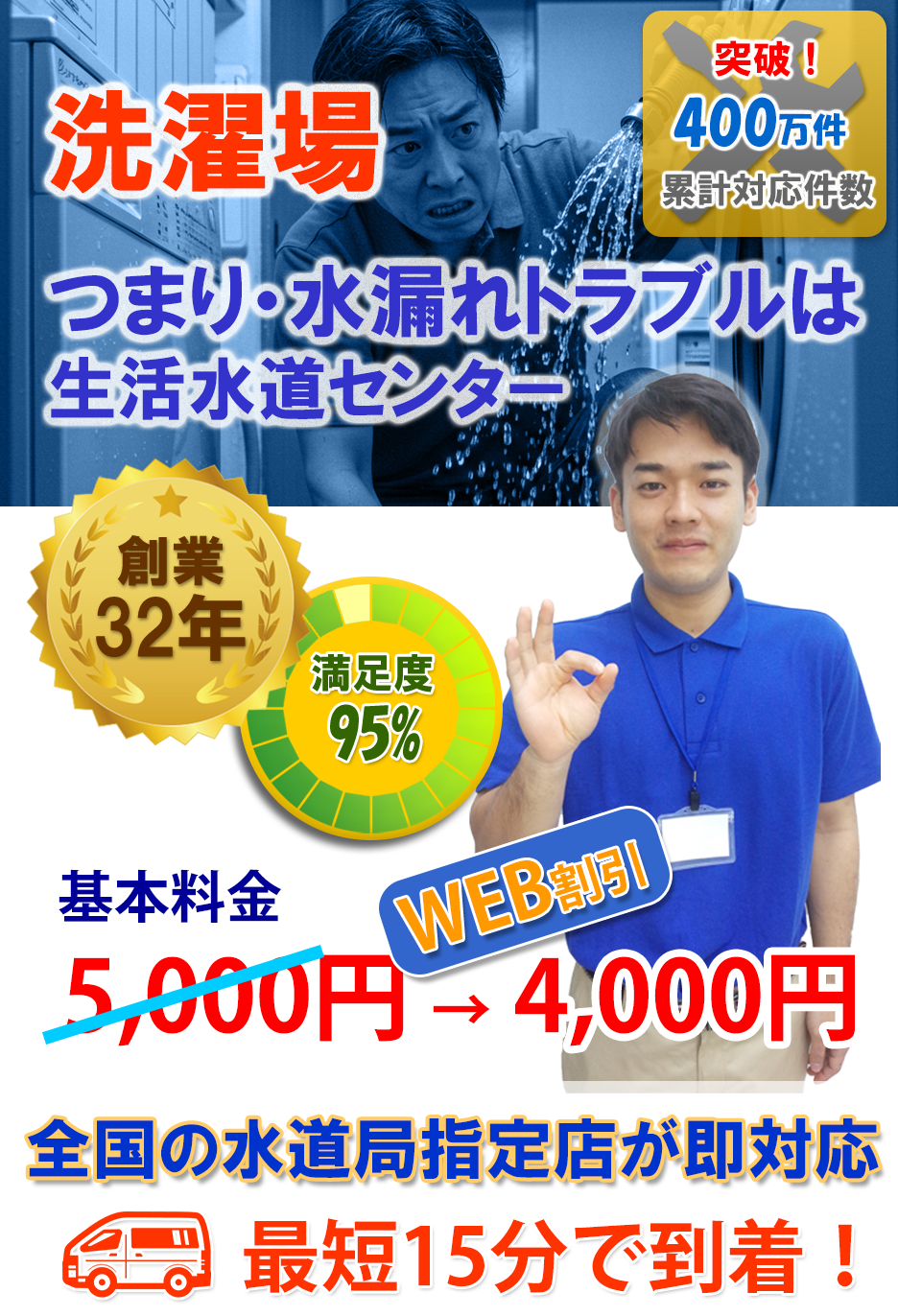 キッチン/つまり・水漏れトラブルは生活水道センター