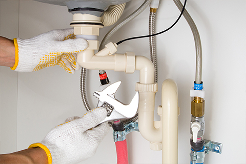 水漏れ修理・最終点検