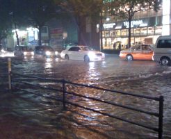 台風排水被害