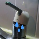 レバー下から水漏れ