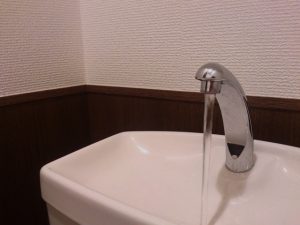 トイレタンクから水漏れ